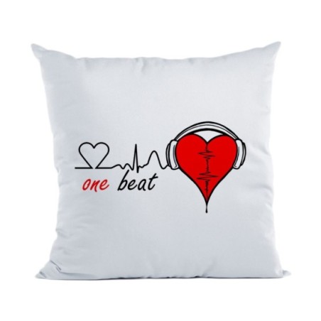 Cuscino personalizzabile con nome one beat