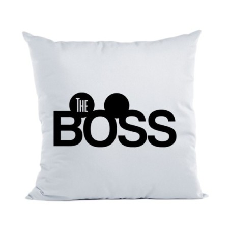 Cuscino personalizzabile con nome the boss