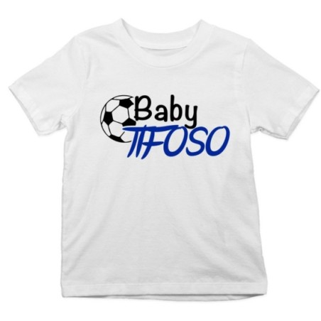 T-shirt bambino baby tifoso baby tifosa Per la famiglia