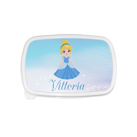 Porta pranzo e merenda personalizzato con nome baby...