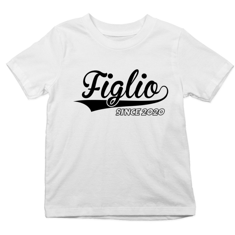 T-shirt bambino personalizzato con anno figlio figlia since Per la famiglia