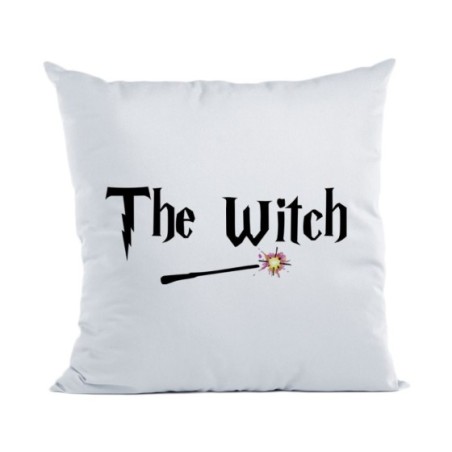 Cuscino personalizzabile con nome the witch