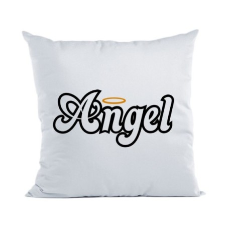 Cuscino personalizzabile con nome angel