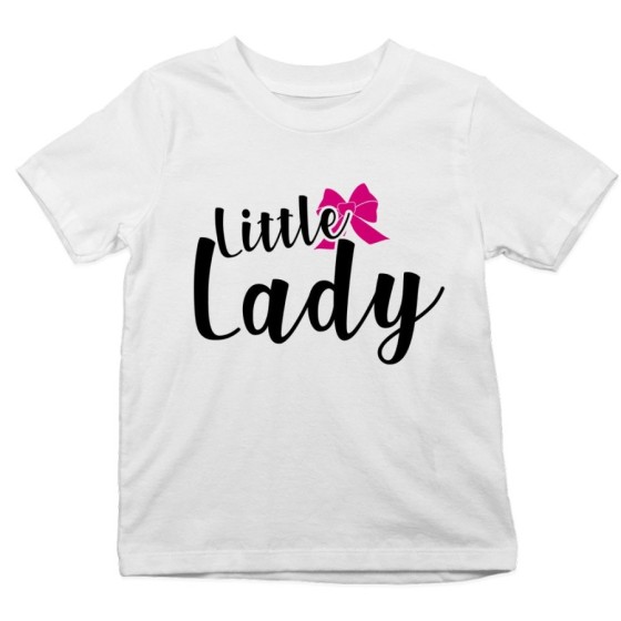 T-shirt bambino little boy little lady Per la famiglia