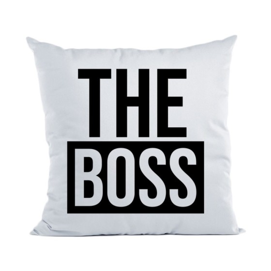 Cuscino personalizzabile con nome the boss Love