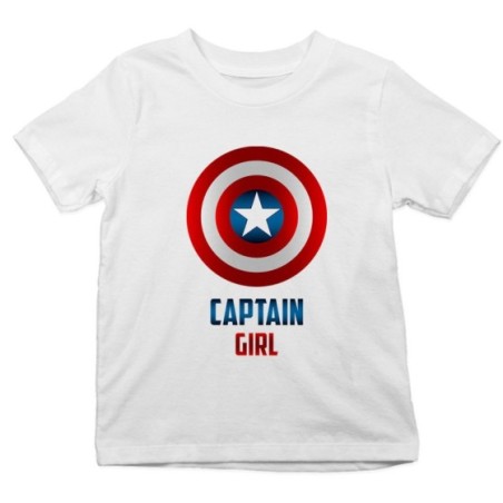 T-shirt bambino captain boy captain girl Per la famiglia