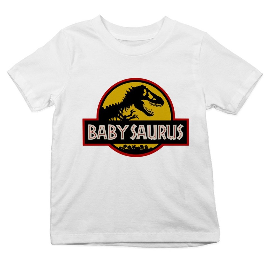 T-shirt bambino baby saurus jurassic Per la famiglia