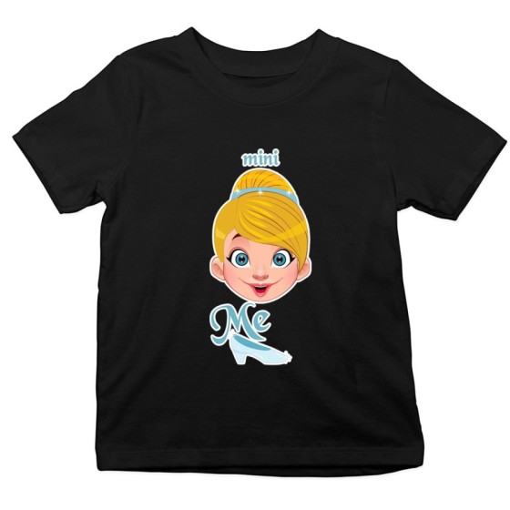 T-shirt bambina mini me cenerentola  Per la famiglia