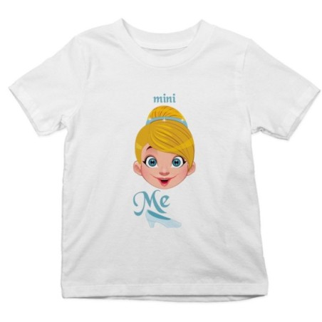 T-shirt bambina mini me cenerentola  Per la famiglia