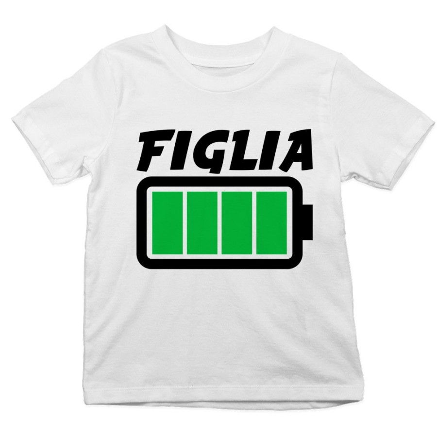T-shirt bambino figlia figlio carichissimi! Per la famiglia