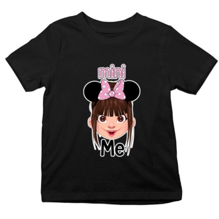 T-shirt bambina mini me minnie mouse