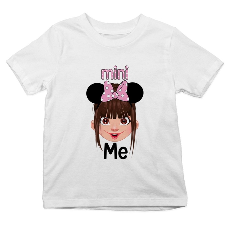 T-shirt bambina mini me minnie mouse Per la famiglia