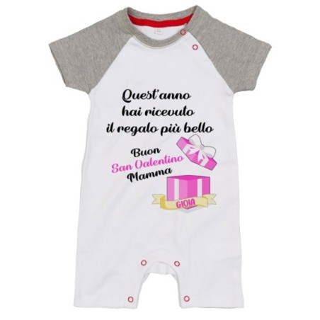 Pagliaccetto neonato quest'anno hai ricevuto il regalo...