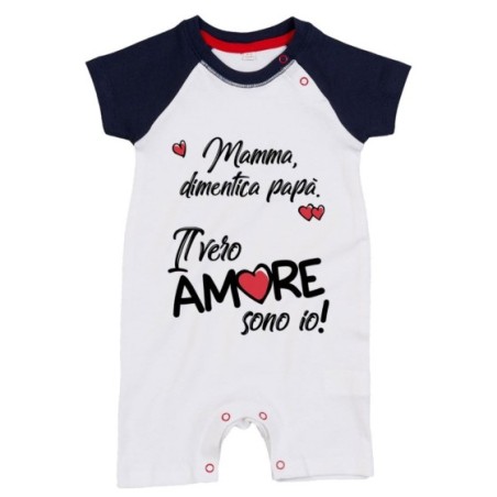 Pagliaccetto neonato mamma dimentica papà il vero amore...