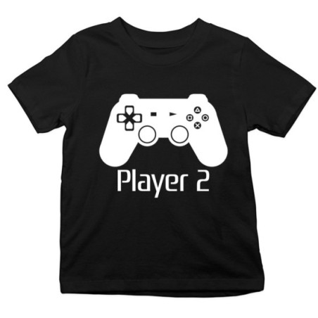 T-shirt bambino player 2 play station Per la famiglia