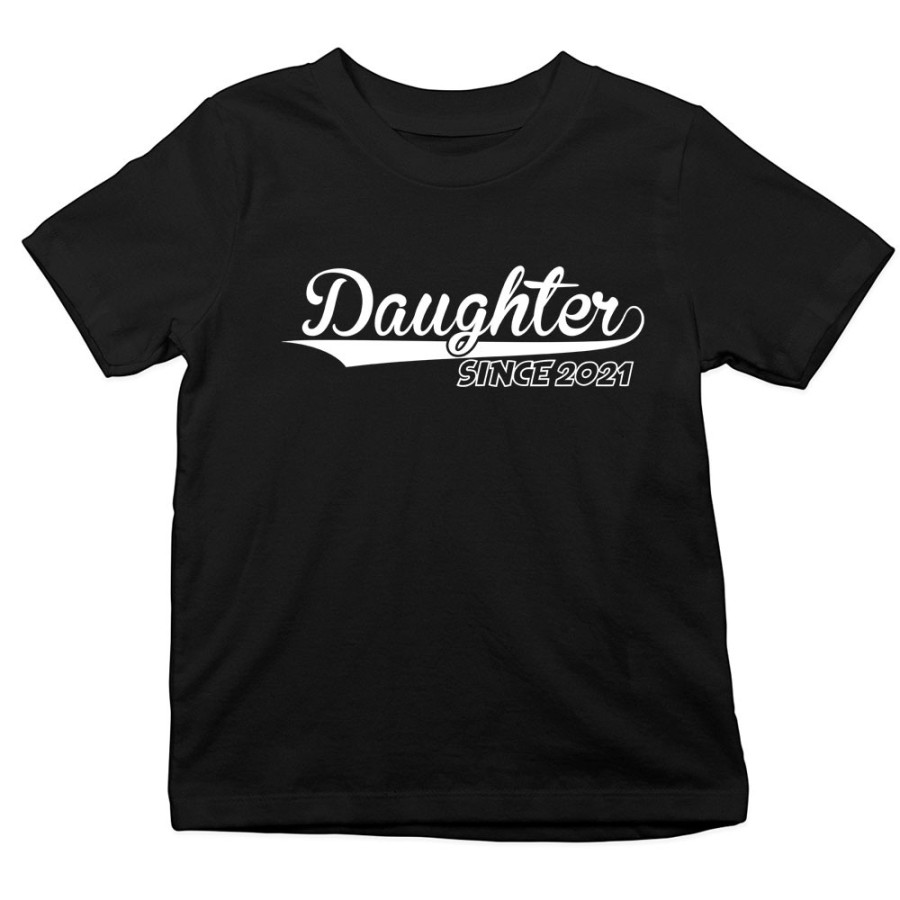T-shirt bambino personalizzato con anno daughter son since Per la famiglia