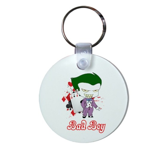 Portachiavi personalizzabile con nome joker bad boy Love