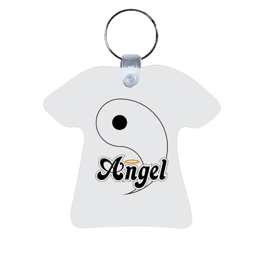 Portachiavi personalizzabile con nome yang angel Love