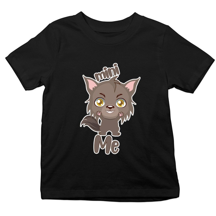 T-shirt bambino mini me lupo Per la famiglia