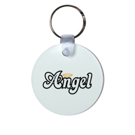Portachiavi personalizzabile con nome angel Love