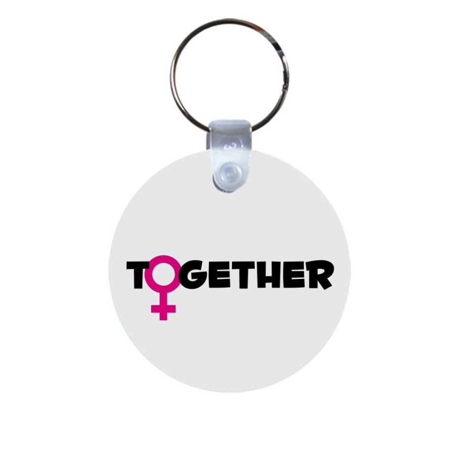 Portachiavi personalizzabile con nome together Love