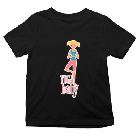 T-shirt bambina yoga baby Per la famiglia