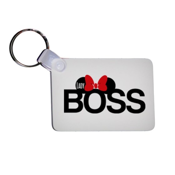 Portachiavi personalizzabile con nome lady boss Love