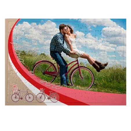 Foto puzzle personalizzato con foto e nomi viaggiare insieme