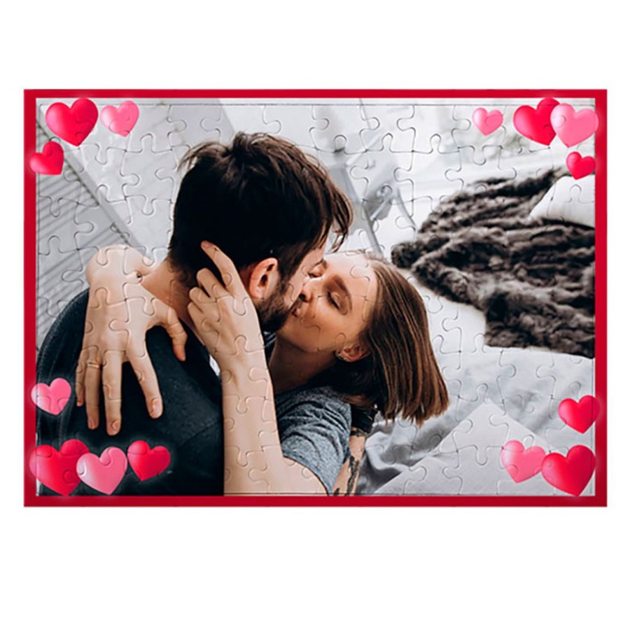 Foto puzzle personalizzato con foto cornice love Love