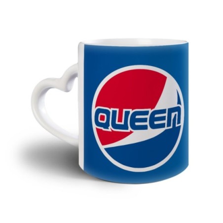Tazza personalizzabile con nome queen pepsi Love