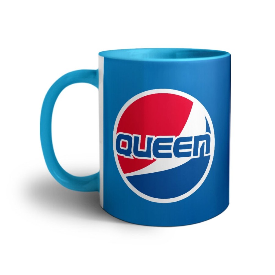 Tazza personalizzabile con nome queen pepsi Love