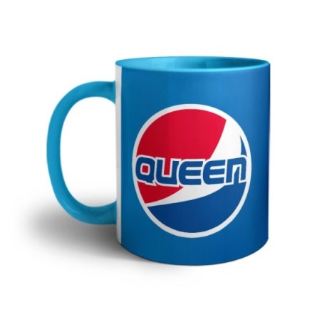 Tazza personalizzabile con nome queen pepsi Love