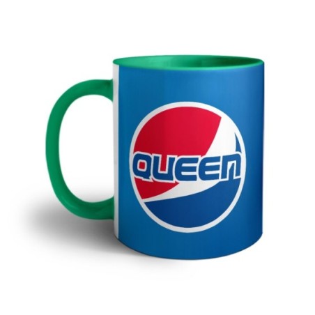 Tazza personalizzabile con nome queen pepsi Love
