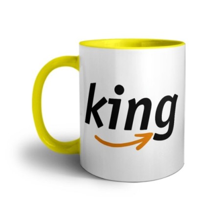 Tazza personalizzabile con nome king delivery Love
