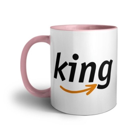 Tazza personalizzabile con nome king delivery Love