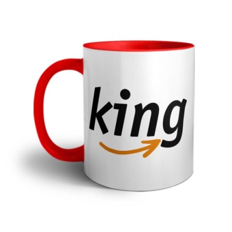 Tazza personalizzabile con nome king delivery Love