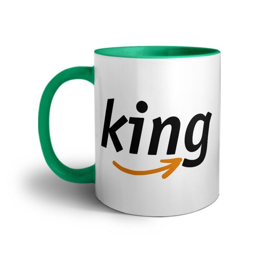 Tazza personalizzabile con nome king delivery Love