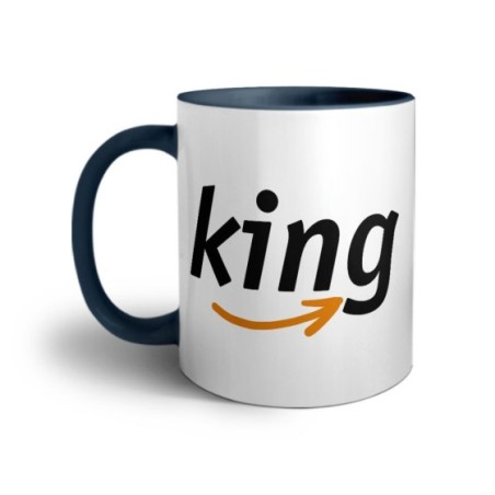 Tazza personalizzabile con nome king delivery Love