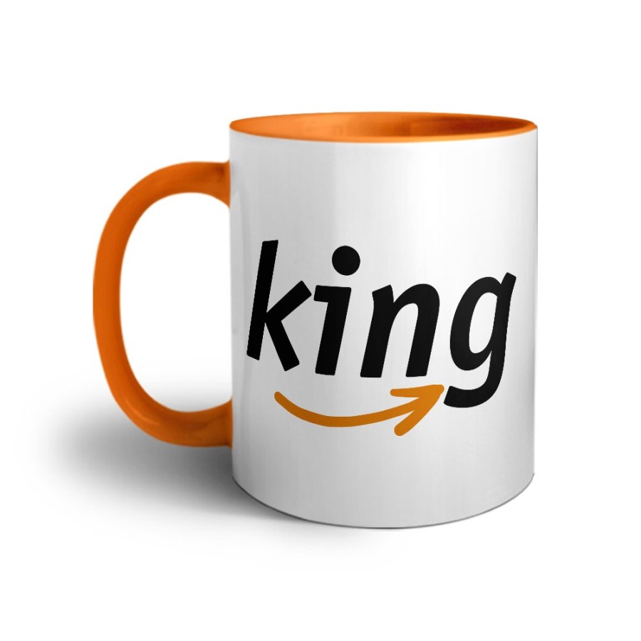 Tazza personalizzabile con nome king delivery Love