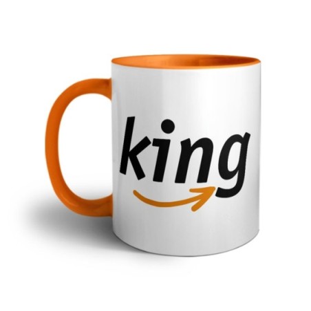 Tazza personalizzabile con nome king delivery Love