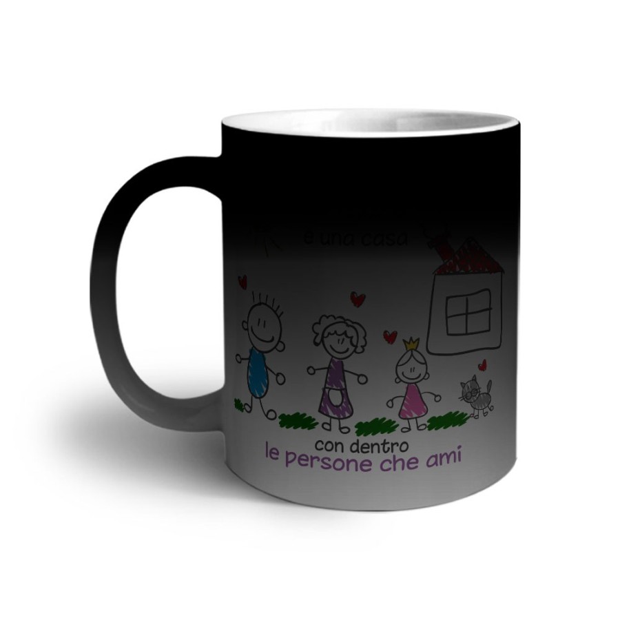 Tazza la felicità è una casa con dentro le persone che ami Per la famiglia