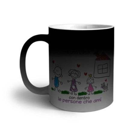 Tazza la felicità è una casa con dentro le persone che ami Per la famiglia