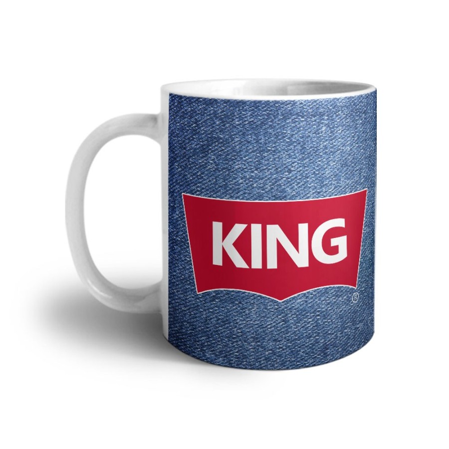 Tazza personalizzabile con nome king loveis Love