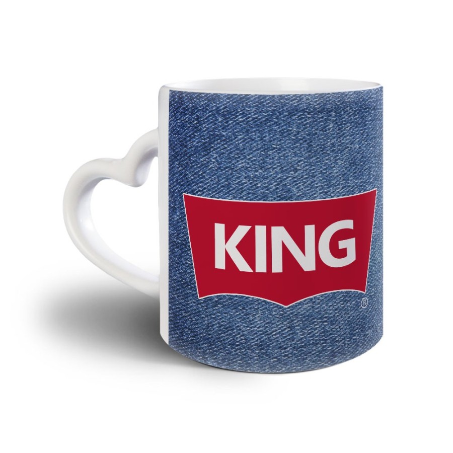Tazza personalizzabile con nome king loveis Love