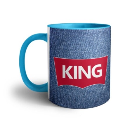 Tazza personalizzabile con nome king loveis Love