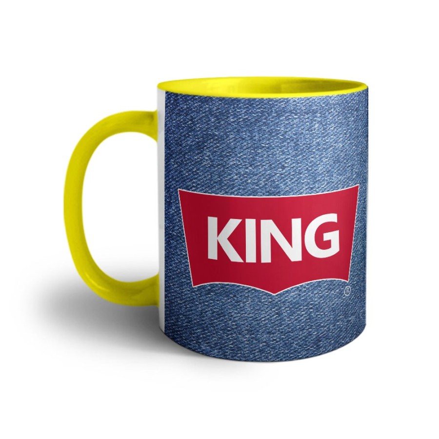 Tazza personalizzabile con nome king loveis Love
