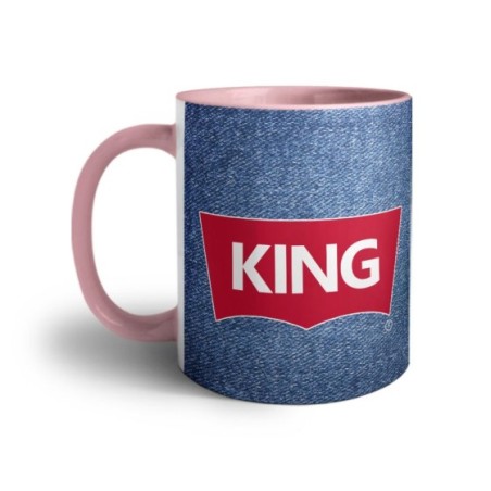Tazza personalizzabile con nome king loveis Love