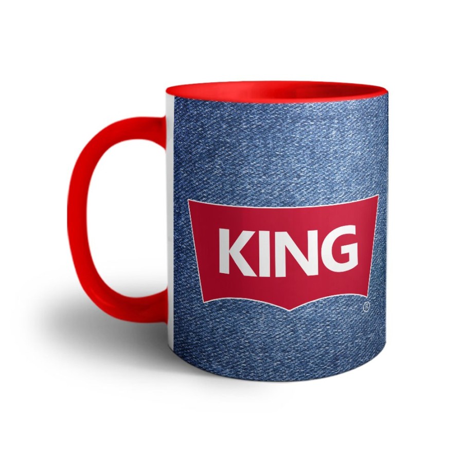 Tazza personalizzabile con nome king loveis Love