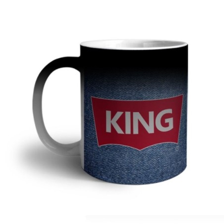 Tazza personalizzabile con nome king loveis Love
