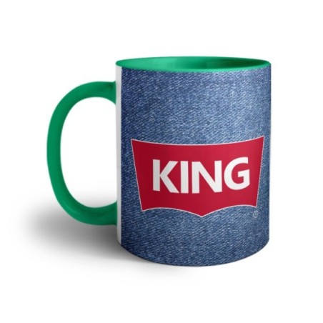 Tazza personalizzabile con nome king loveis Love